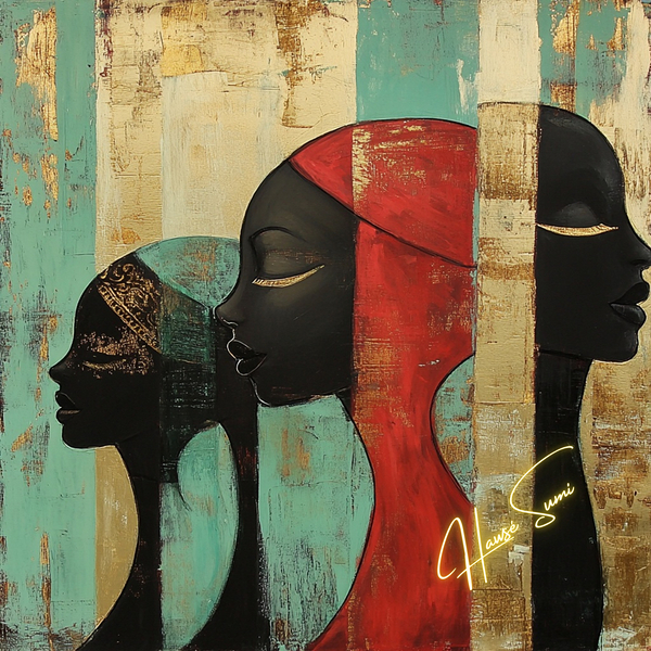 She Walked in Echoes by Hawse Sumi