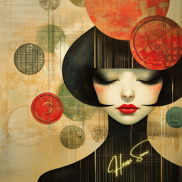 Hawse Geisha Frequency Print