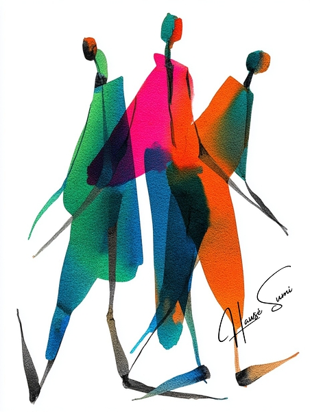 Stride of Color Print