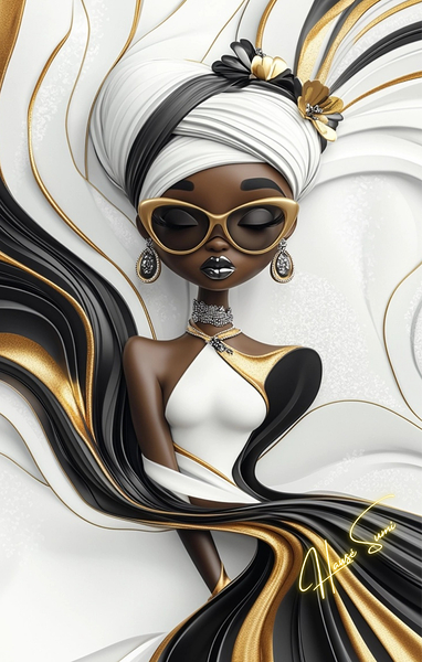 Golden Silence in Vogue by Hawse Sumi