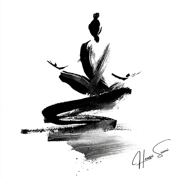 Meditation in Stroke Print