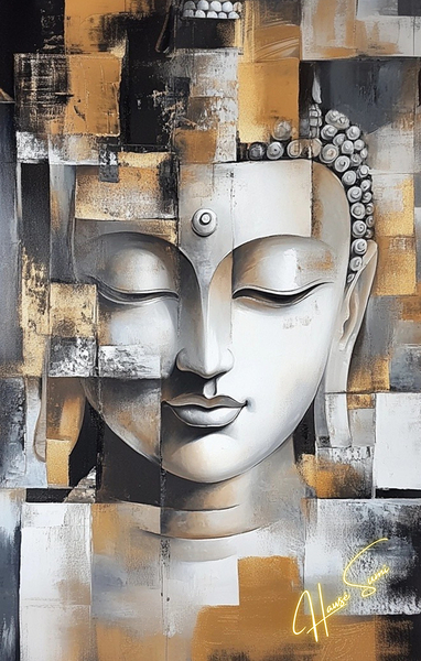 Awakened: Buddha in Fragments Print