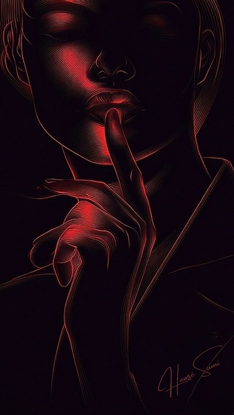 Crimson Hush by Hawse Sumi