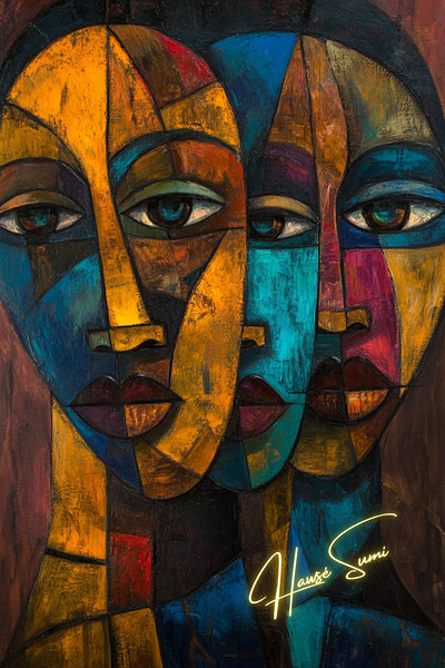 The Echo in Three Print