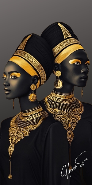 Twin Guardians Print