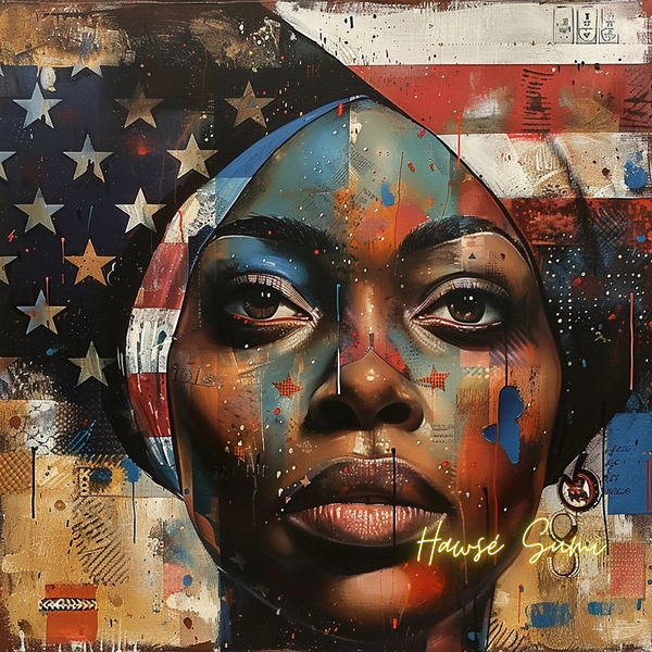 Patriotic Reflection by Hawse Sumi