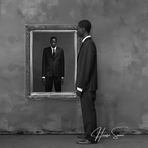 The Suit of Reflection Print