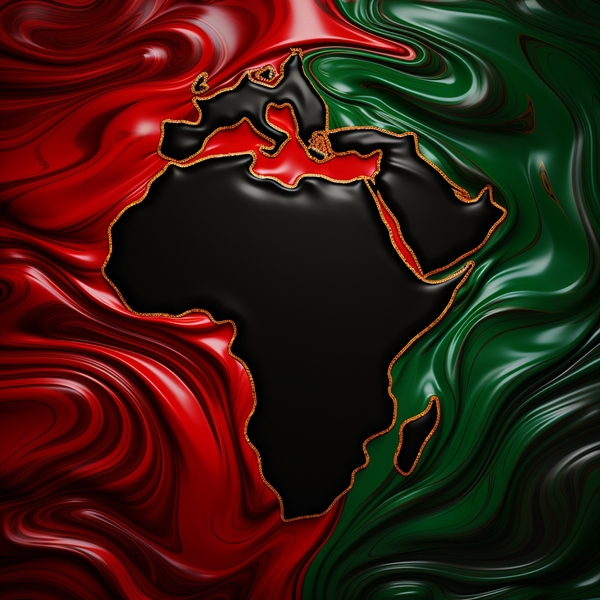 Mother Africa - II Print