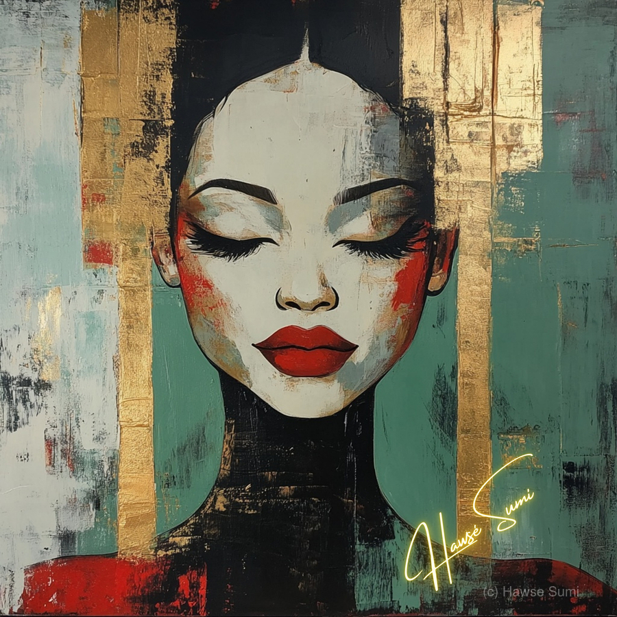 Golden Silence  Print