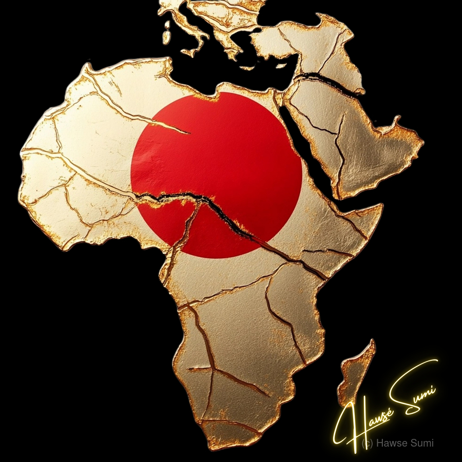 Kintsugi Continent  Print