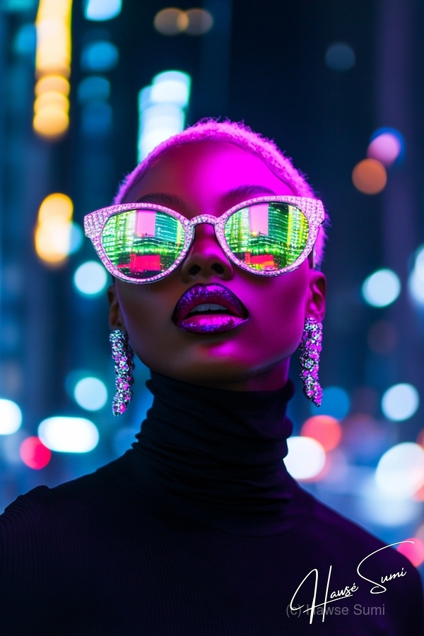 Neon Dreamscapes  Print