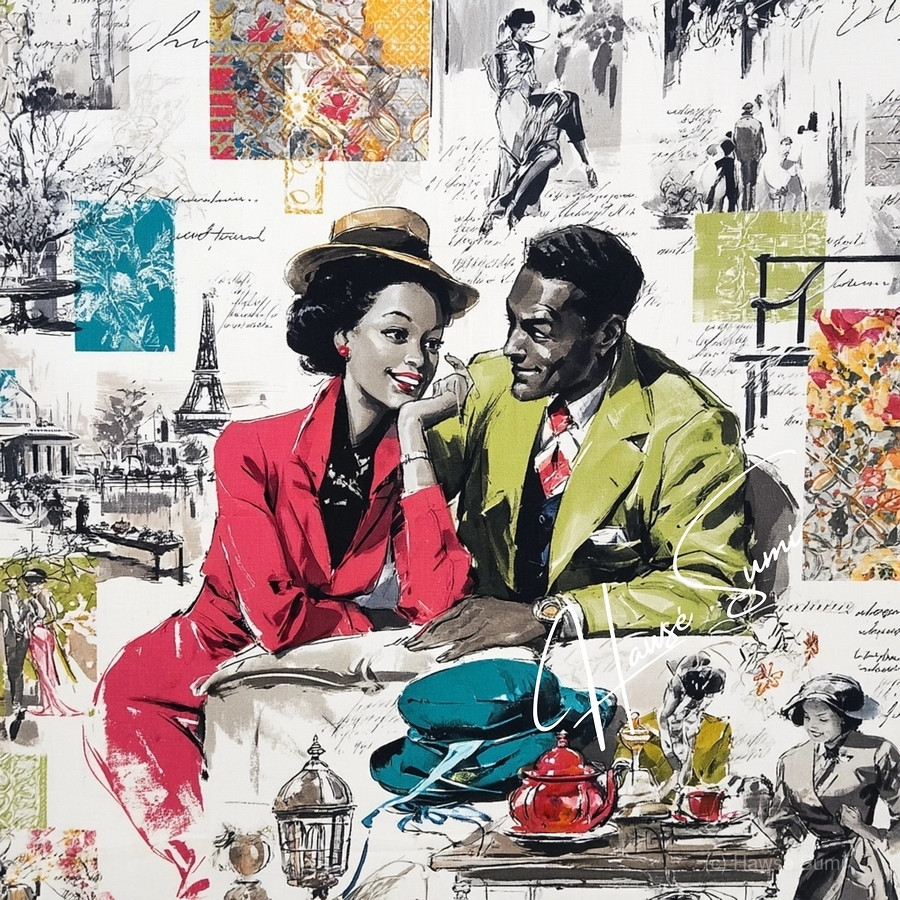 Parisian Rendezvous  Print