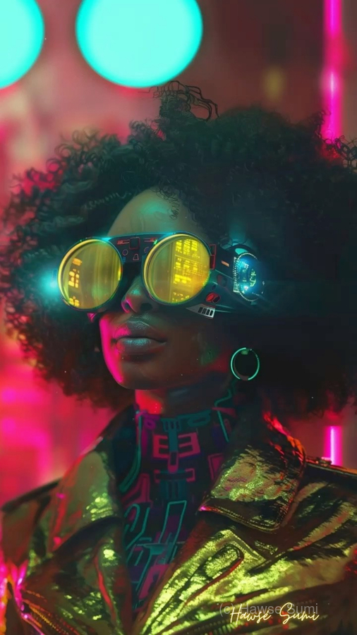 Neon Navigator  Print