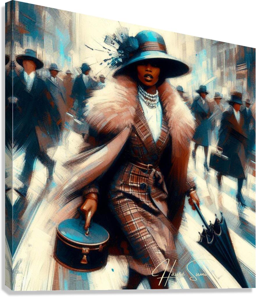 Isabella Marchand: Runway Ready Canvas Print