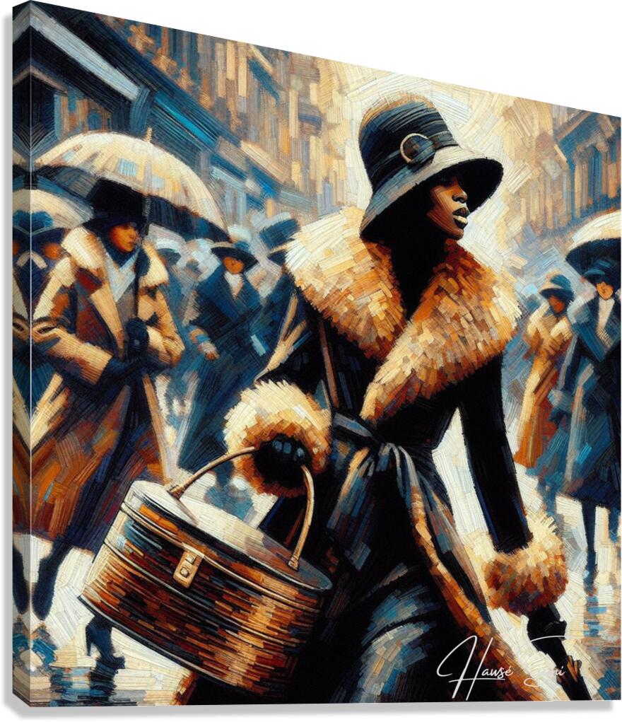 Ava Sinclair:: Echoes of Glamour Canvas Print