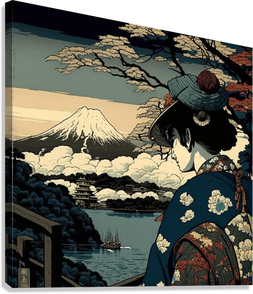 Whispers of Mount Fuji Canvas Print