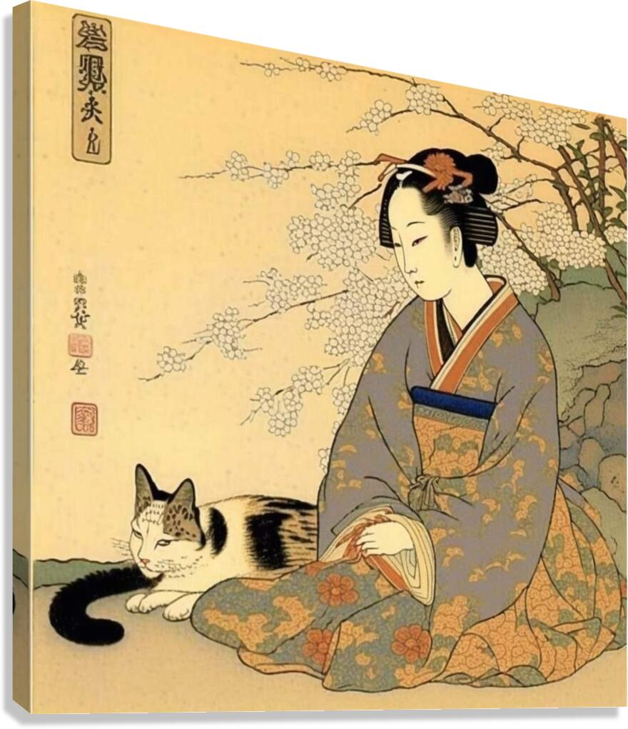 Blossom Companion Canvas Print