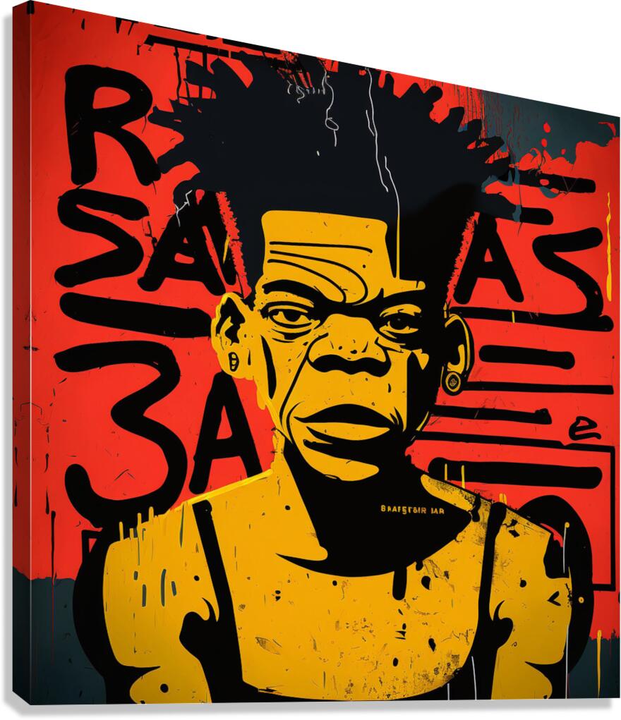 Warrior of the Streets Canvas Print