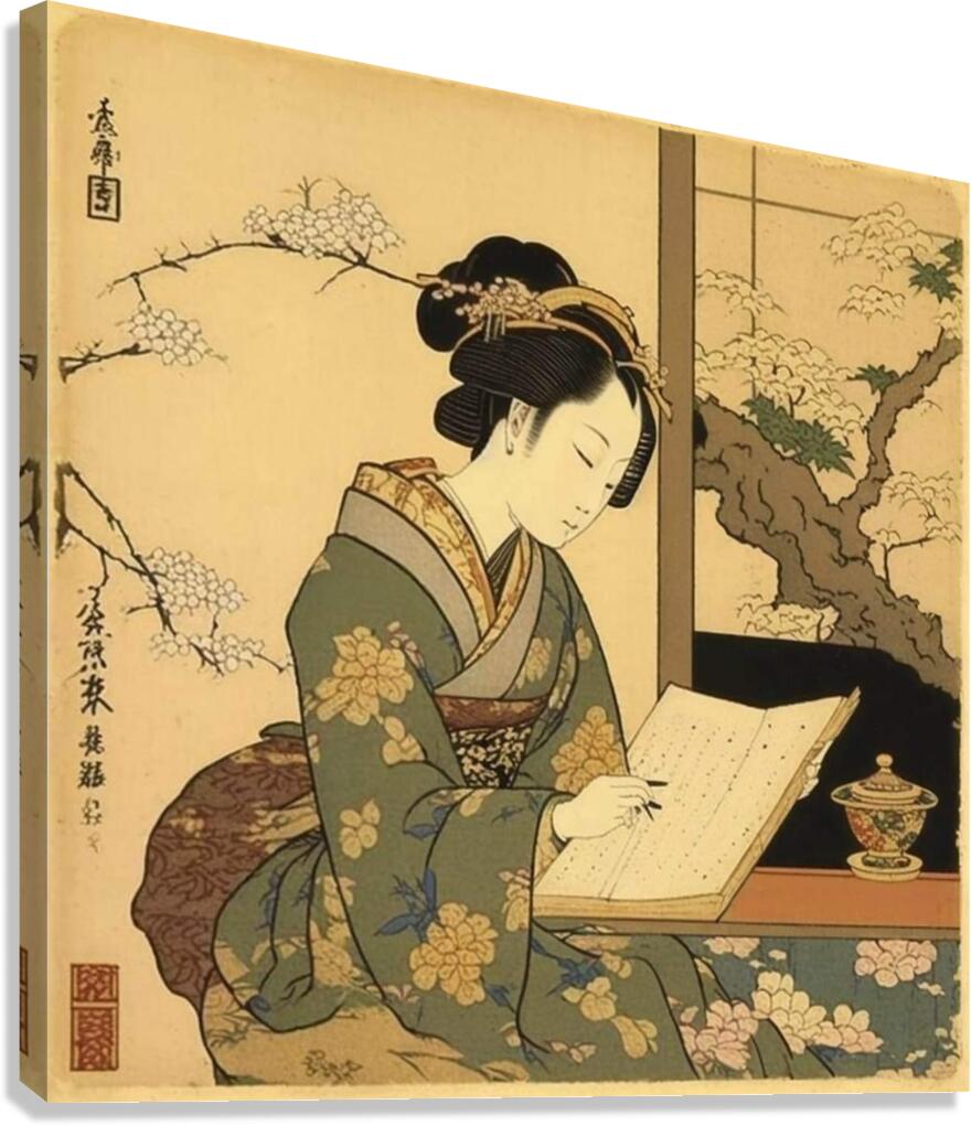 Whispering Blossoms Canvas Print