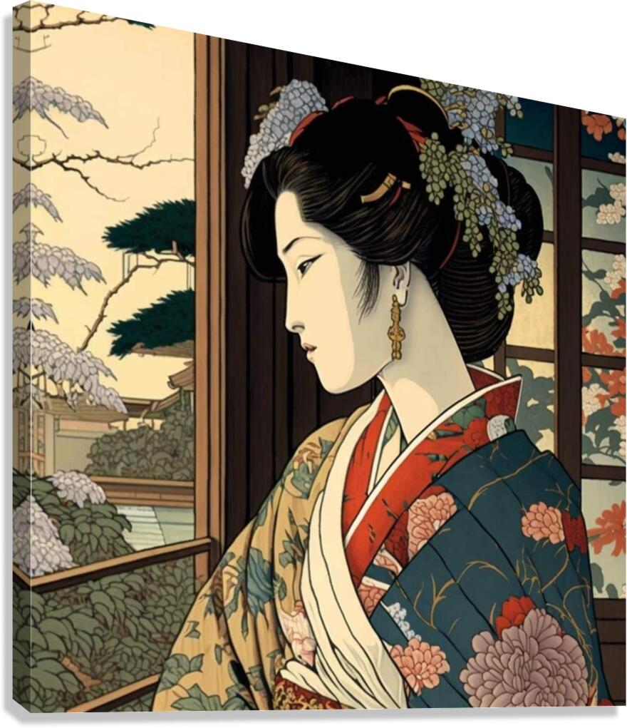 Wistful Blossoms Canvas Print