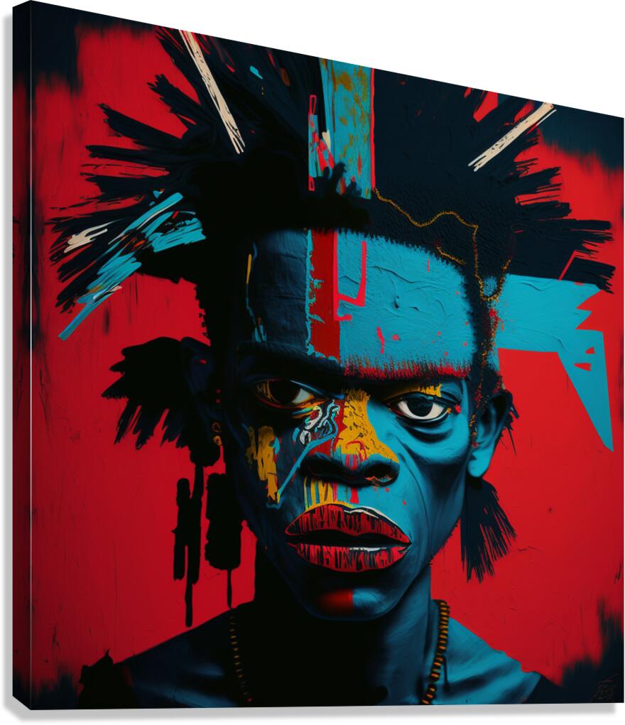Urban Warrior Canvas Print