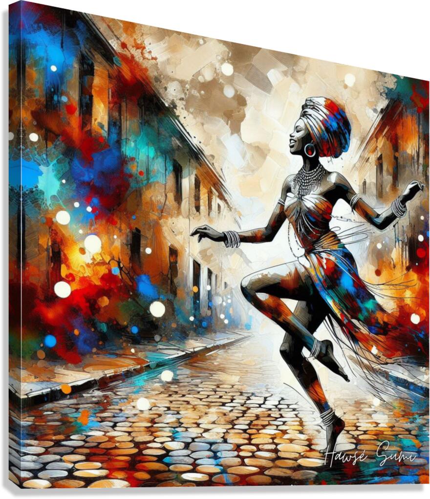 Joyful Steps Canvas Print