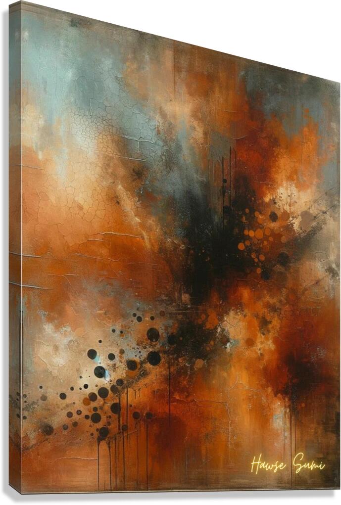 Cosmic Burst Canvas Print