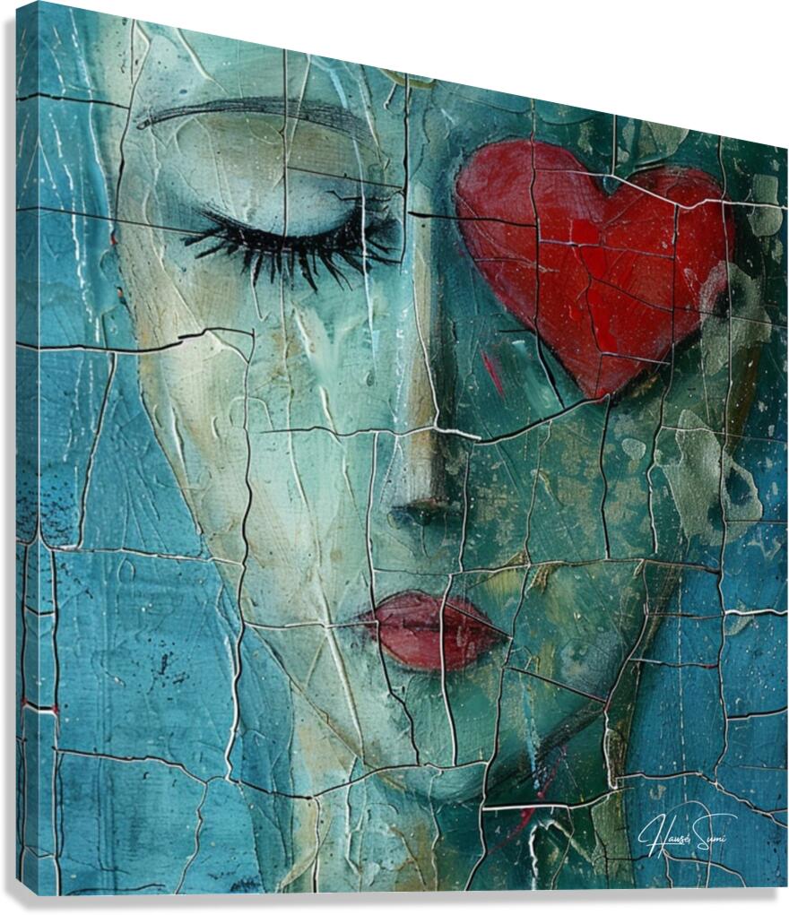 Heart of Resilience Canvas Print