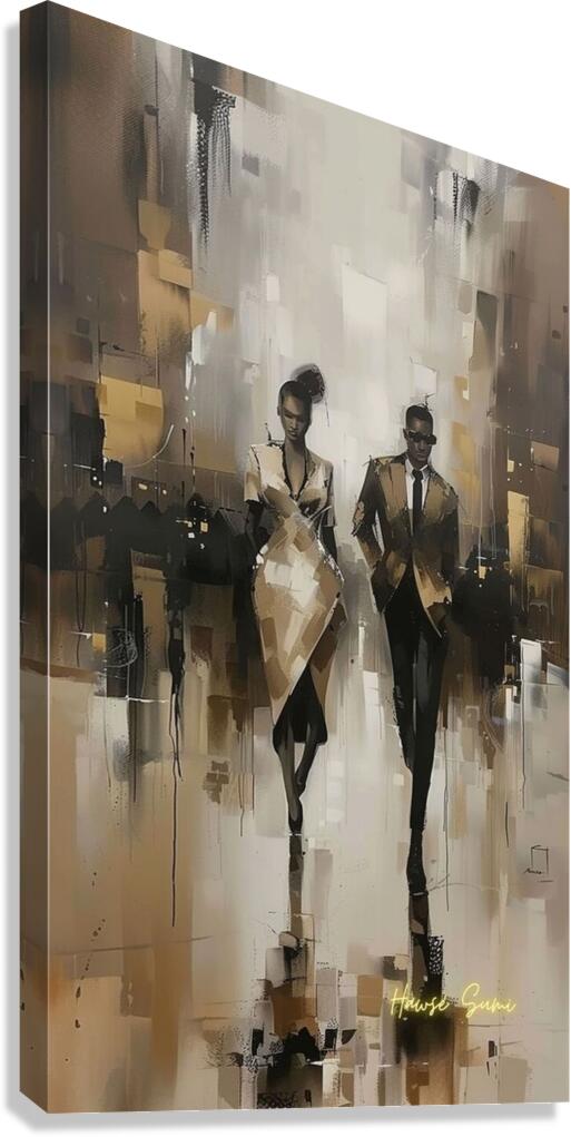 Urban Symphony Canvas Print