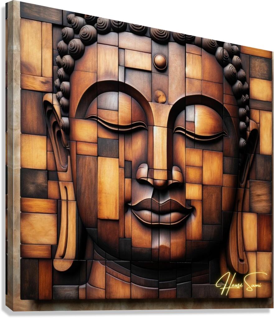 Wooden Wisdom Canvas Print