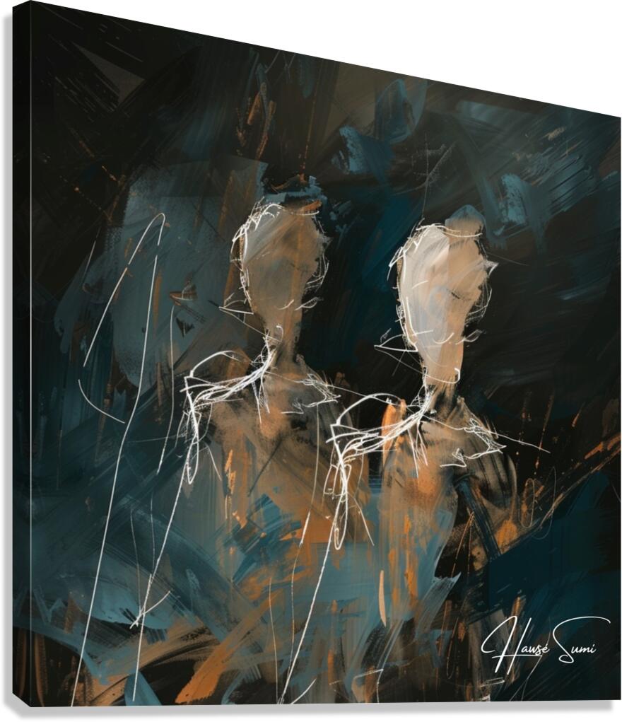 Ethereal Echoes Canvas Print