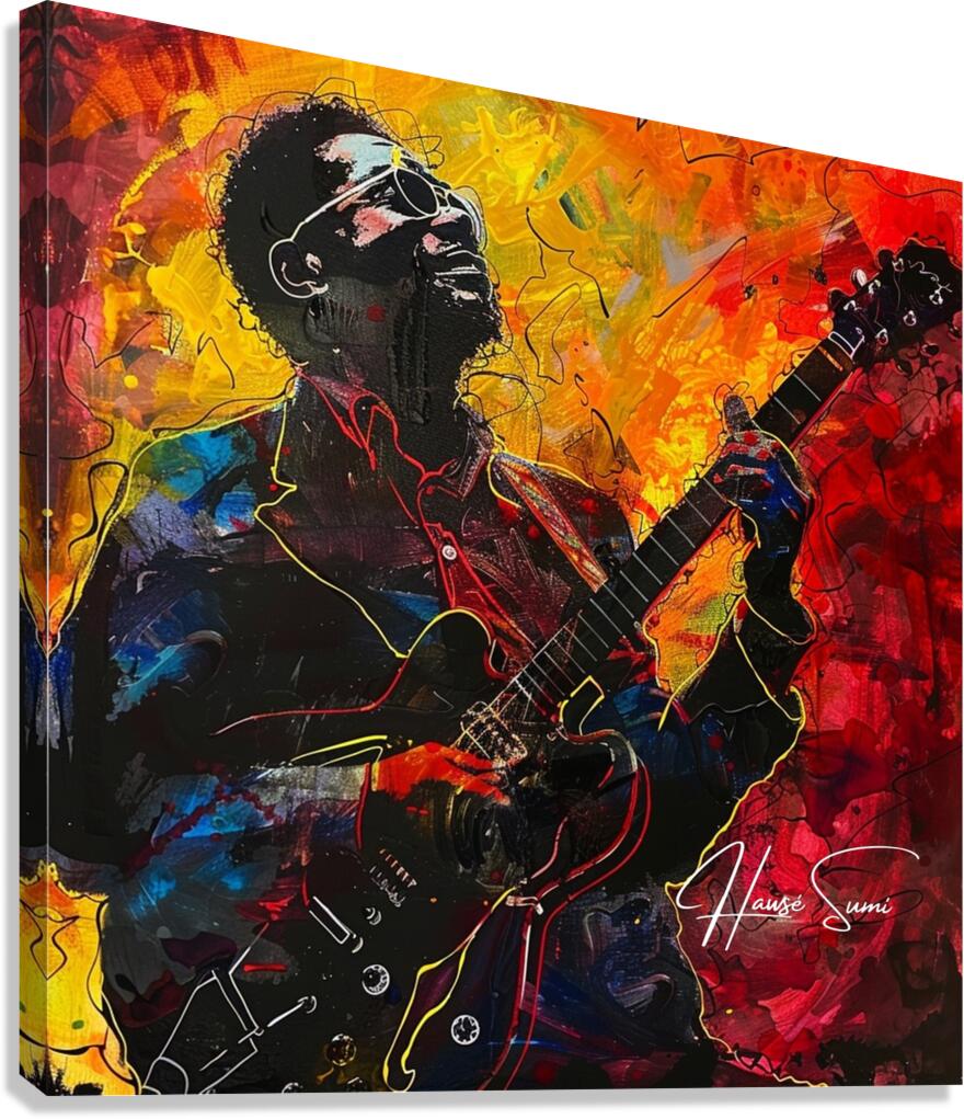 Euphoria in the Strings Canvas Print