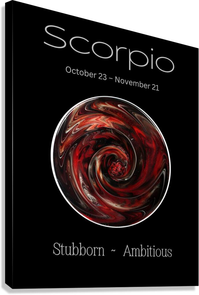 Scorpio Canvas Print