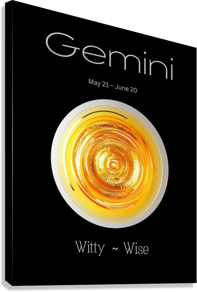Gemini Canvas Print
