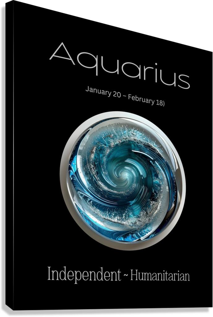 Aquarius Canvas Print