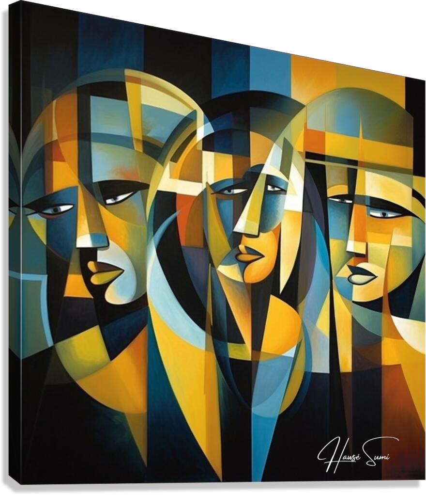 Veil of Reflections Canvas Print