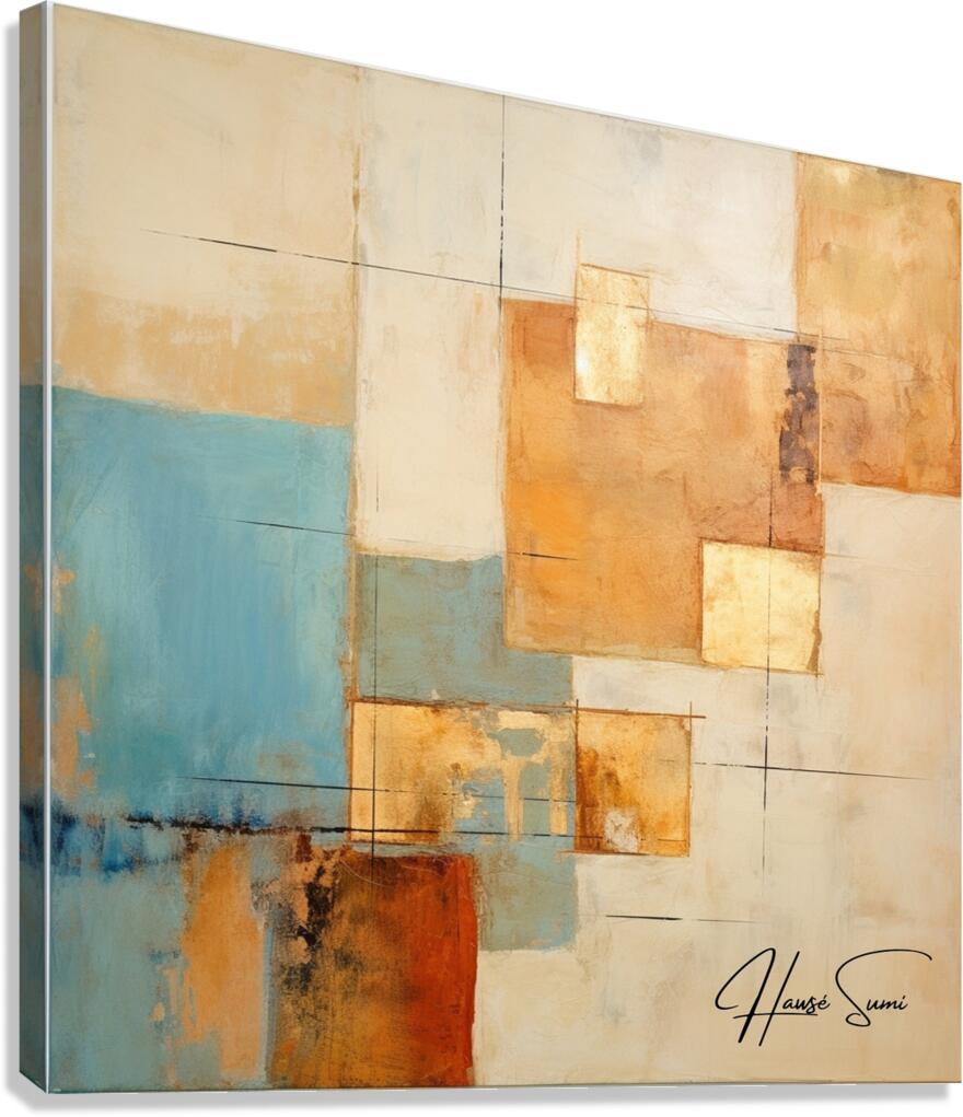 Golden Harmony Canvas Print