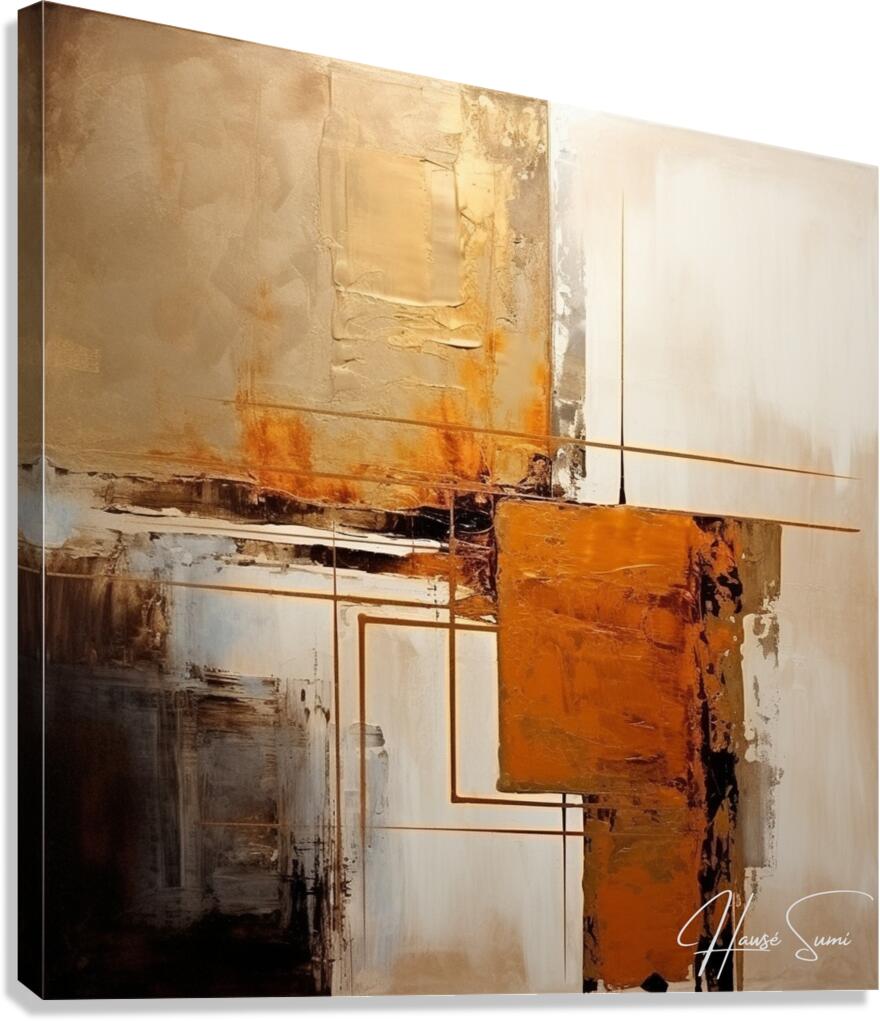 Echoes of Rust Canvas Print