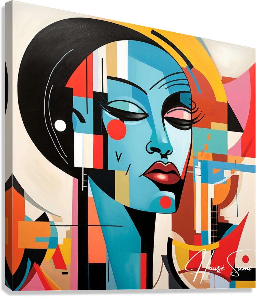 Reflections of the Modern Muse Canvas Print