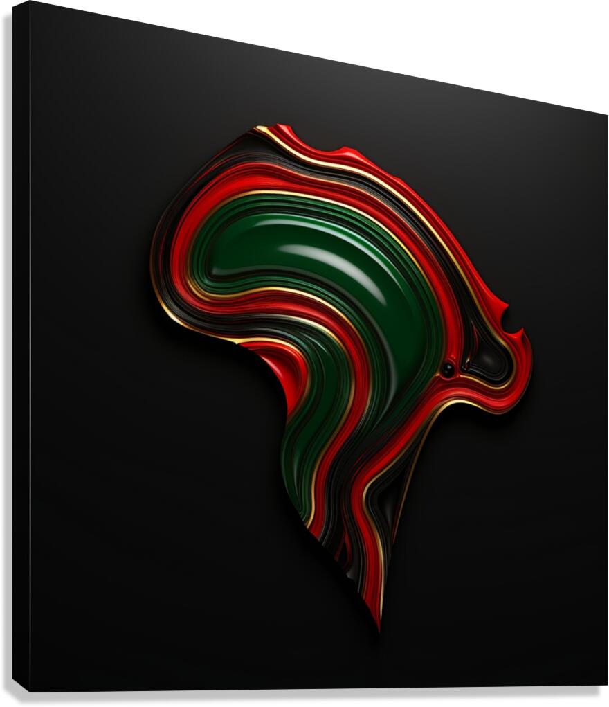 Mother Africa - III Canvas Print