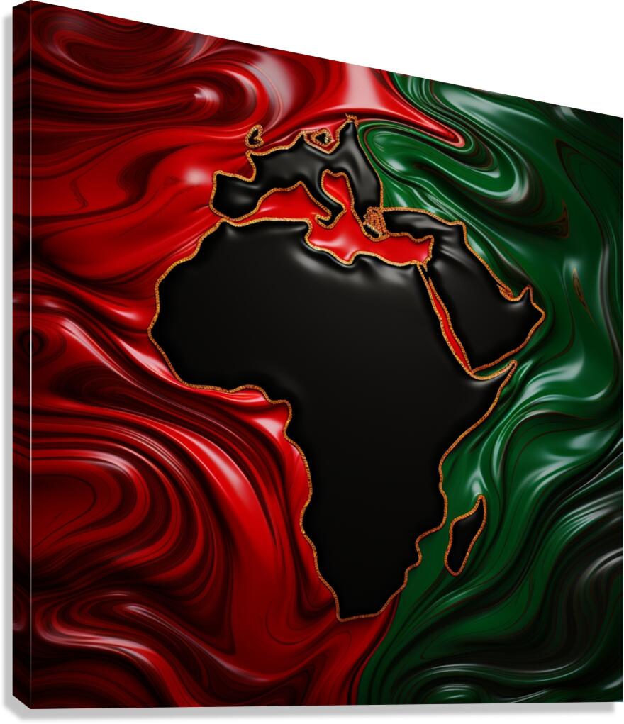 Mother Africa - II Canvas Print