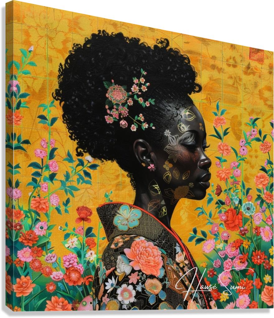 Floral Serenity Canvas Print