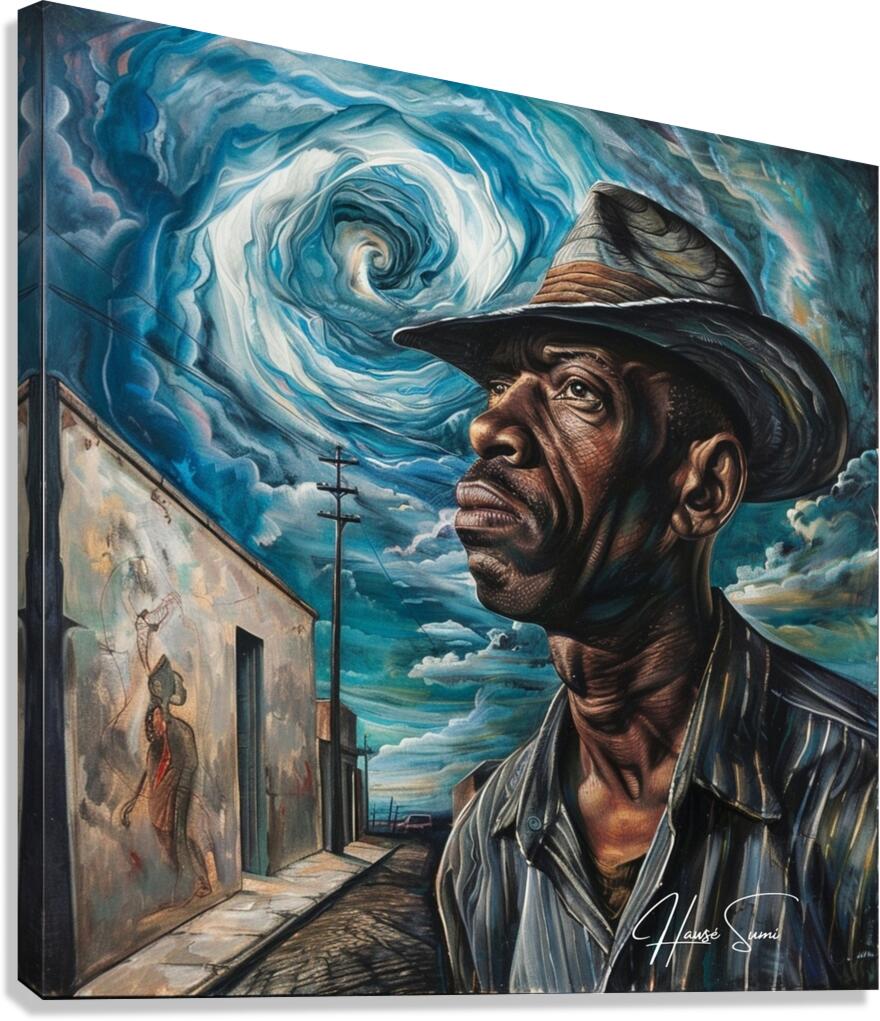 Eyes of the Storm Canvas Print