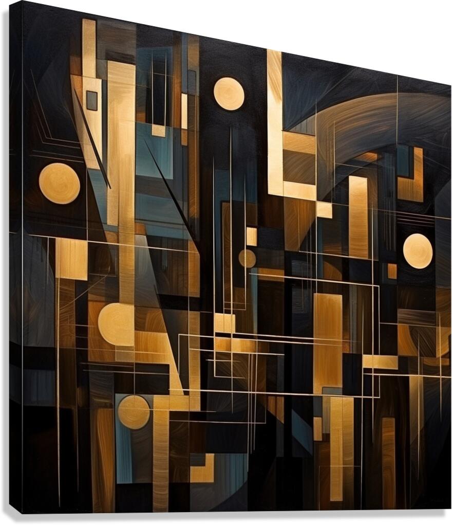 Metropolis at Dawn Canvas Print