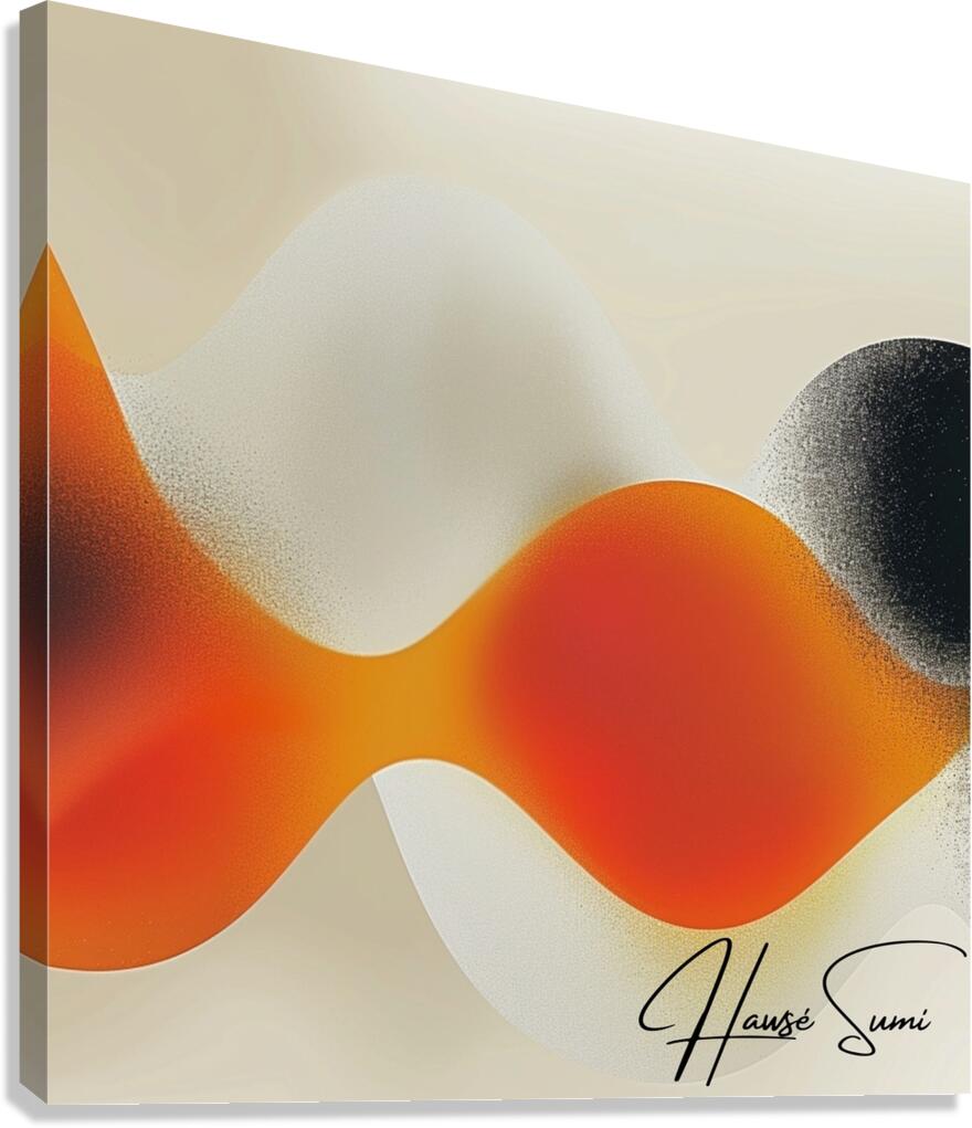 Rhythmic Waves Canvas Print