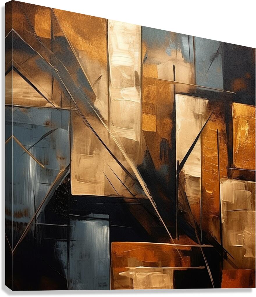 Structural Symphony Canvas Print