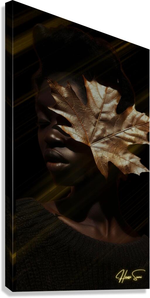 Golden Reflection Canvas Print