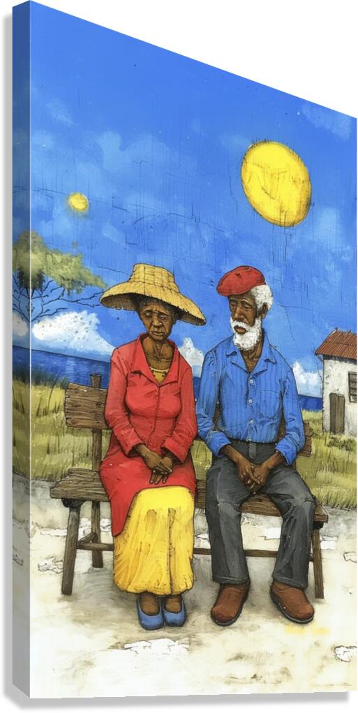 Sun-Kissed Reminiscence Canvas Print