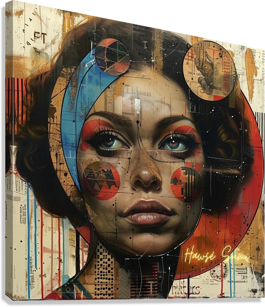 Circles of Heritage Canvas Print