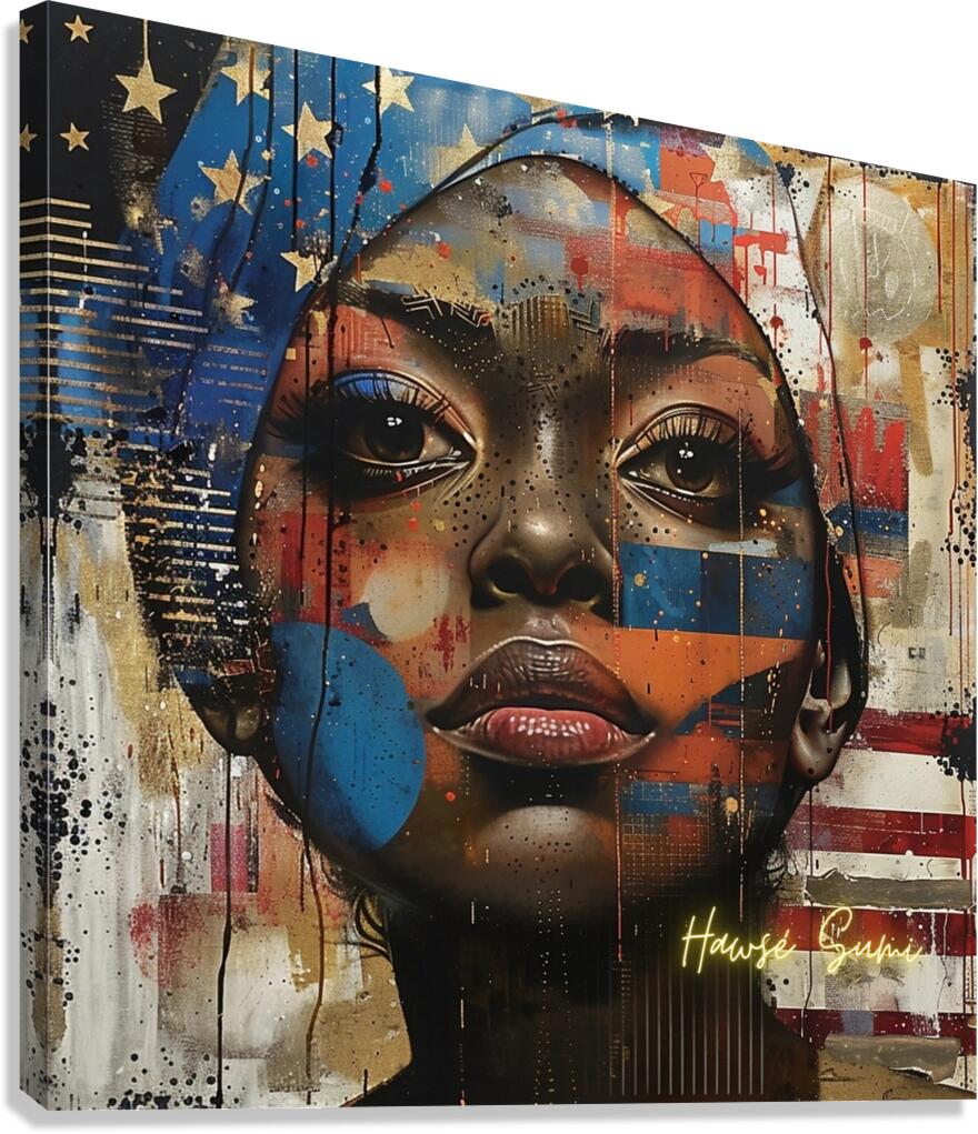 Libertys Gaze Canvas Print